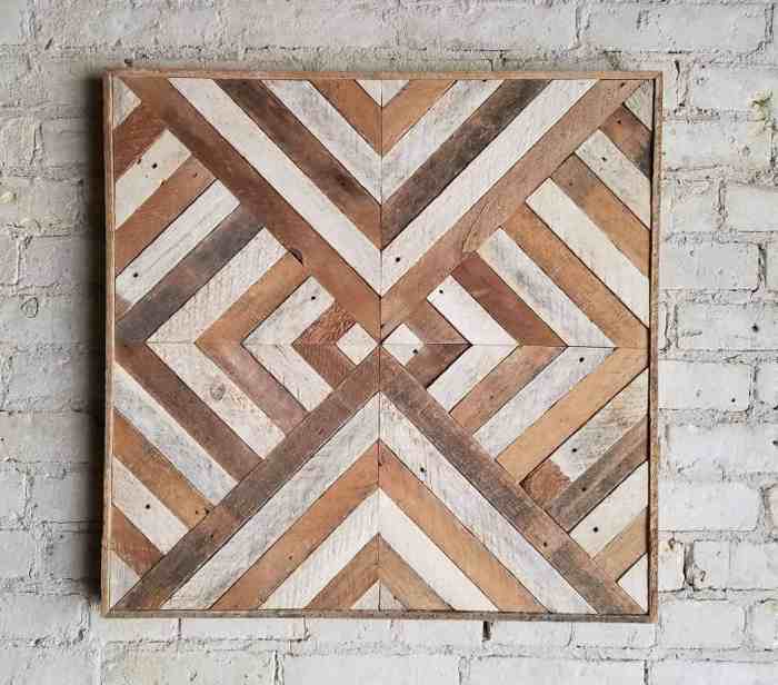 Wood geometric wall decor designs reclaimed illustrate stunning beauty will diamond eleventy studio contact shop us one