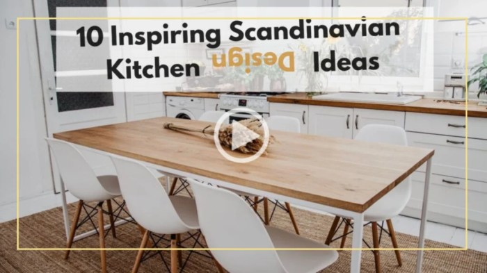 Space-saving Scandinavian kitchen hacks