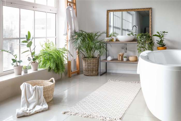 Elegant Scandinavian bathroom ideas