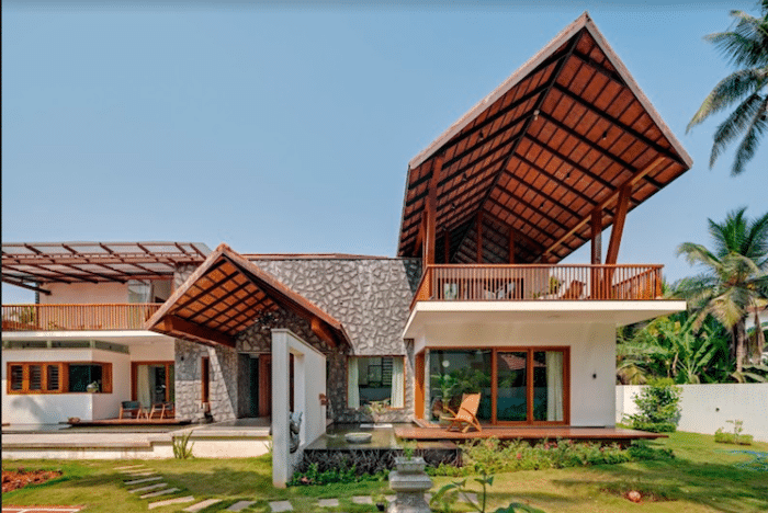 Sustainable architecture in tropical homes