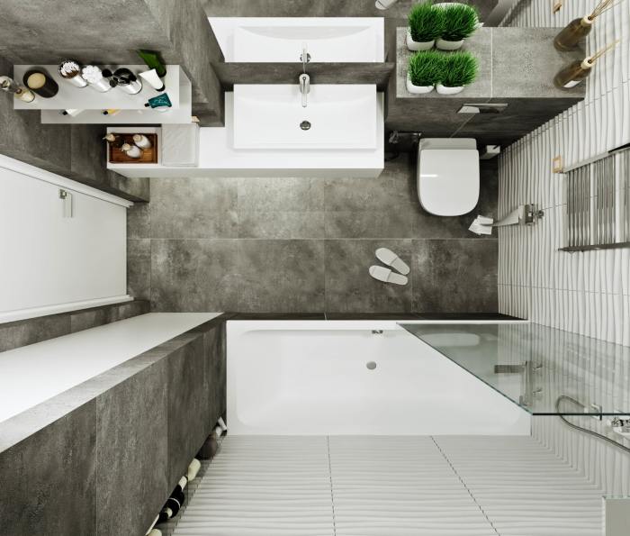 Bathroom design for small spaces