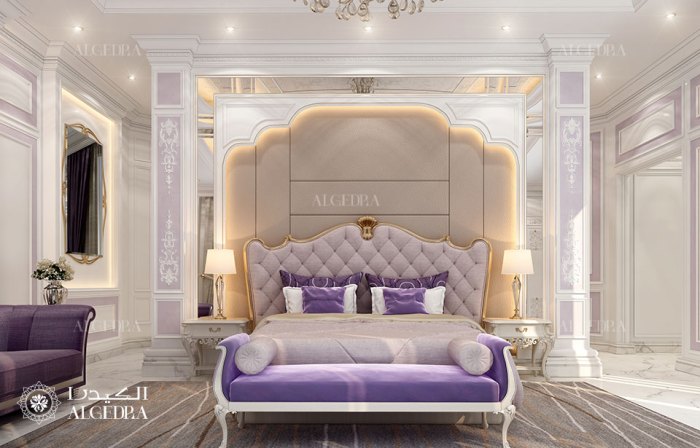 Royal-inspired classic bedroom decor