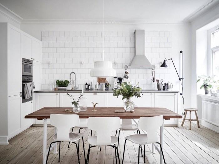 Space-saving Scandinavian kitchen hacks